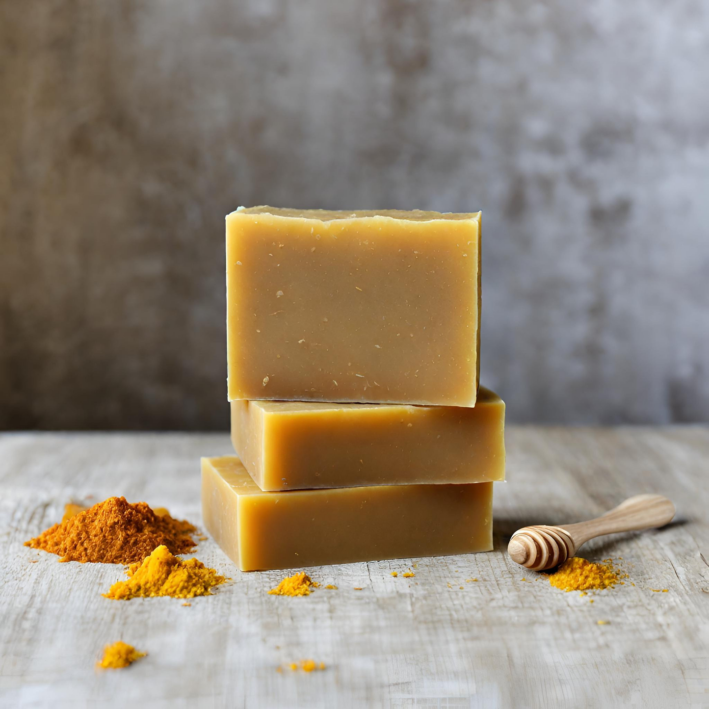 Turmeric Ginger Honey Soap